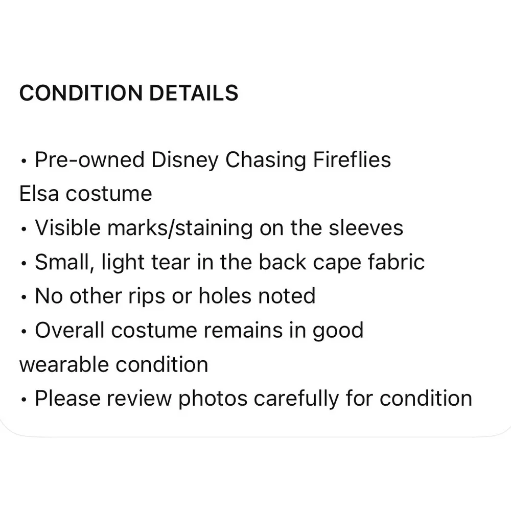 Disney Chasing Fireflies Elsa Costume Girls XL 14-16 Frozen Blue Sequin Dress